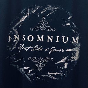 INSOMNIUM Heart Like a Grave T Shirt - Official Merch Exclusive Metal Band Tee